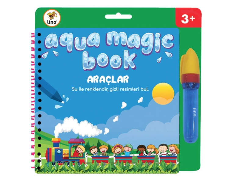LINO TFL-1006 AQUA MAGIC BOOK ARAÇLAR SİHİRLİ BOYAMA KİTABI LINO TFL-1006 AQUA MAGIC BOOK ARAÇLAR SİHİRLİ BOYAMA KİTABI