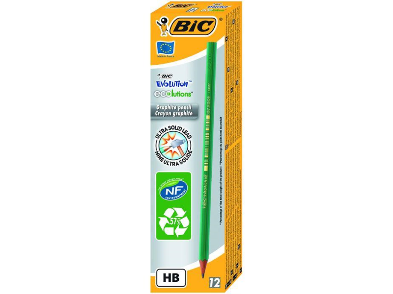 BİC ECO EVOLUTION KURŞUN KALEM 880312 BİC ECO EVOLUTION KURŞUN KALEM 880312