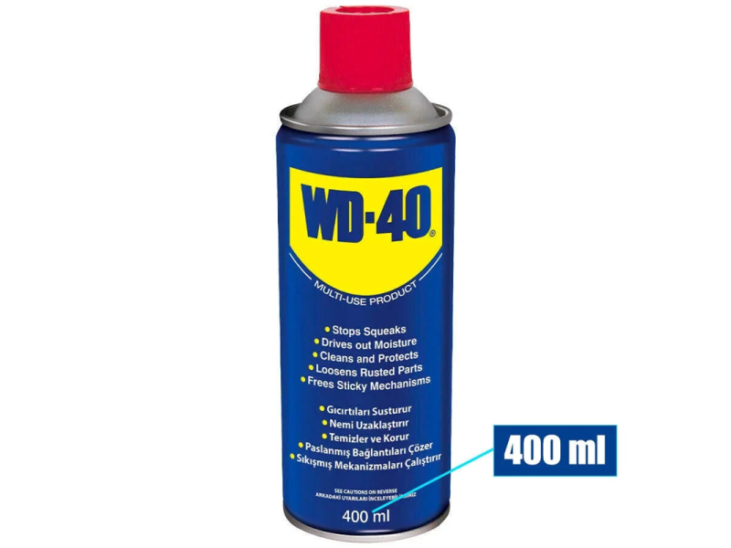 WD-40 PAS SÖKÜCÜ VE YAĞLAYICI SPREY 400 ml 415830 WD-40 PAS SÖKÜCÜ VE YAĞLAYICI SPREY 400 ml 415830