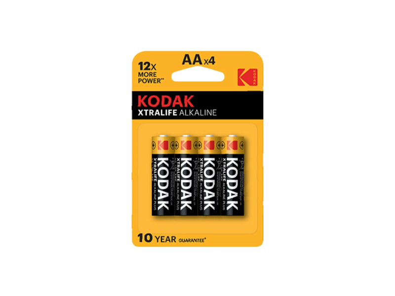 KODAK AA KALEM PİL XTRALIFE ALKALİN 4 LÜ BLİSTER 281377 KODAK AA KALEM PİL XTRALIFE ALKALİN 4 LÜ BLİSTER 281377