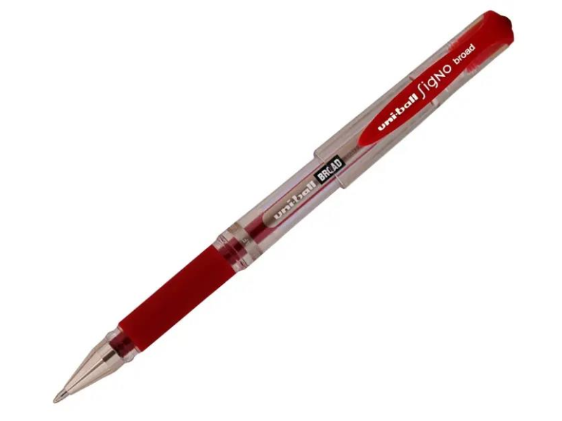 UNİ-BALL UM-153 KIRMIZI BROAD JEL İMZA KALEMİ UNİ-BALL UM-153 KIRMIZI BROAD JEL İMZA KALEMİ
