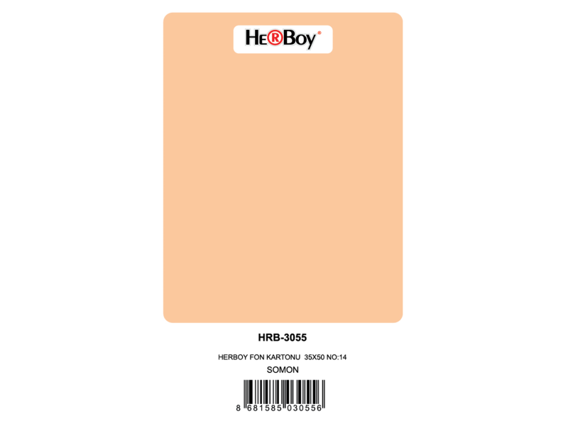 HERBOY FON KARTONU 35X50 NO:14 SOMON 100 LÜ HRB-3055 HERBOY FON KARTONU 35X50 NO:14 SOMON 100 LÜ HRB-3055