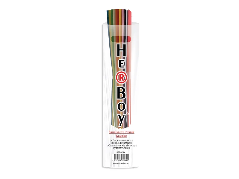HERBOY RULO FON KARTONU 10 RENK 120 gr.50X70  HRB39669 (KAMPANYA)