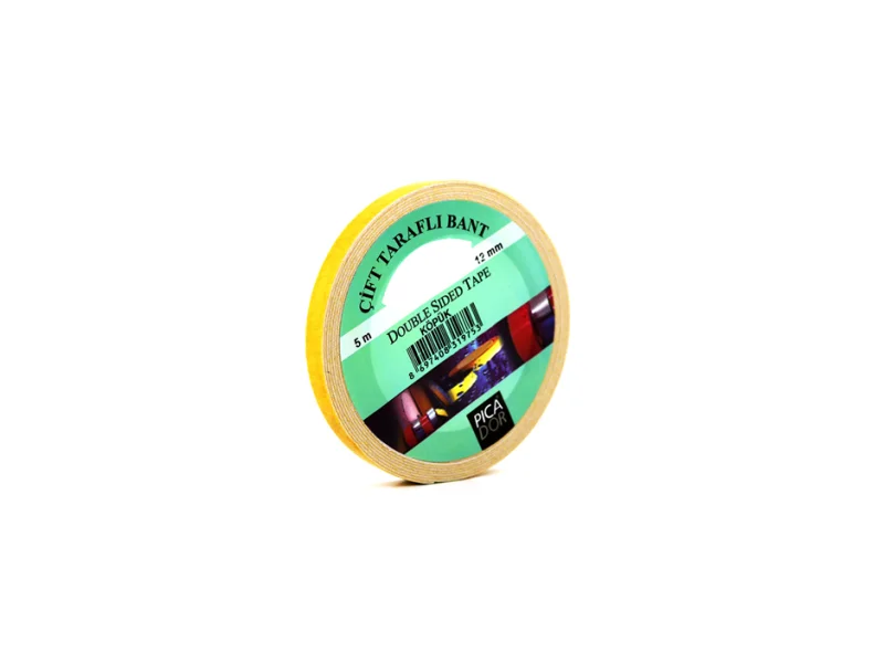 PİCADOR 12 mm X 5 mt KÖPÜK ÇİFT TARAFLI BANT KN 001 PİCADOR 12 mm X 5 mt KÖPÜK ÇİFT TARAFLI BANT KN 001