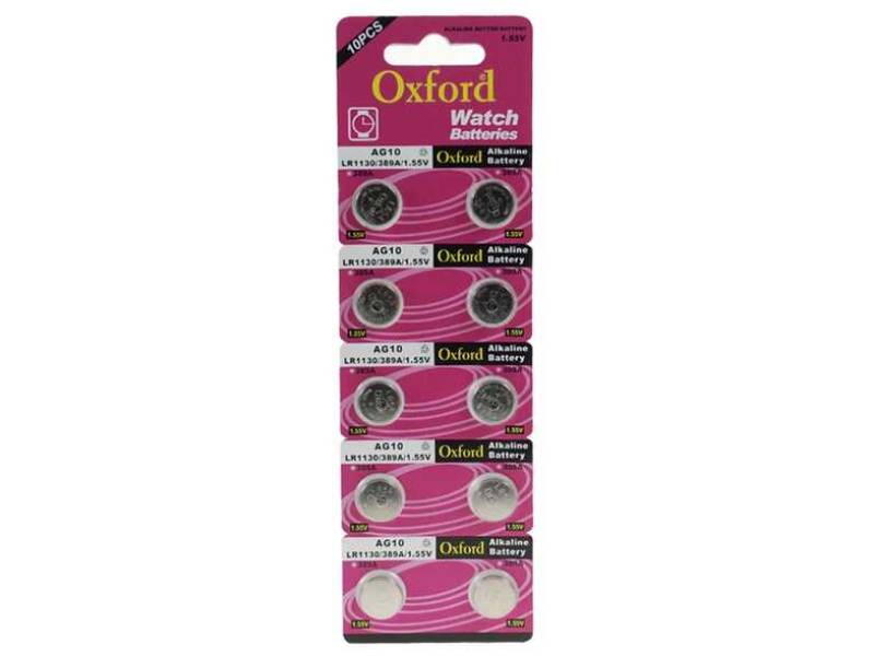 AG-10 PİL OXFORD 10'LU