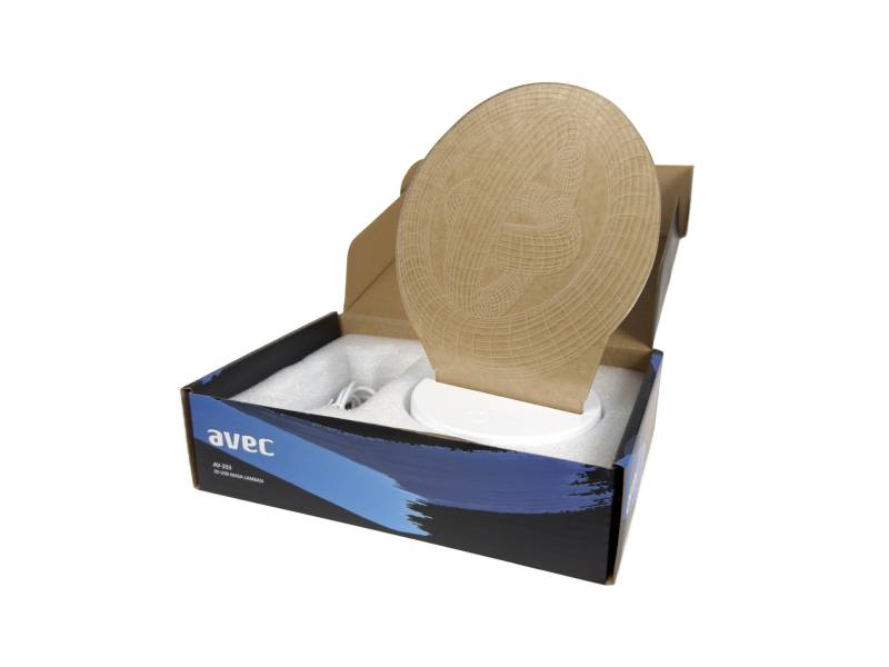 AVEC AV-333 3D PİLLİ + USB'Lİ MASA LAMBASI AVEC AV-333 3D PİLLİ + USB'Lİ MASA LAMBASI