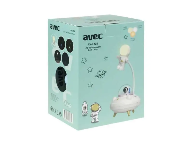 AVEC AV-7208 USB ŞARJLI MASA LAMBASI AVEC AV-7208 USB ŞARJLI MASA LAMBASI