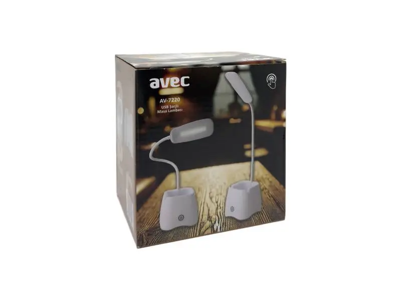 AVEC AV-7220 USB ŞARJLI MASA LAMBASI AVEC AV-7220 USB ŞARJLI MASA LAMBASI