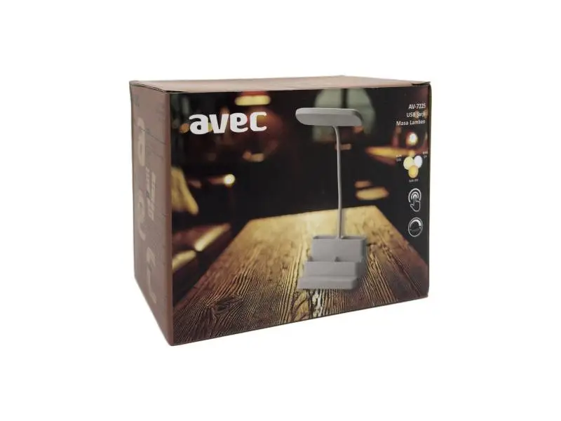 AVEC AV-7225 USB ŞARJLI MASA LAMBASI AVEC AV-7225 USB ŞARJLI MASA LAMBASI