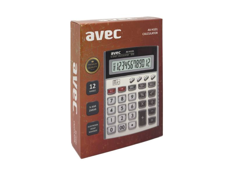 AVEC AV-H101 HESAP MAKİNESİ AVEC AV-H101 HESAP MAKİNESİ