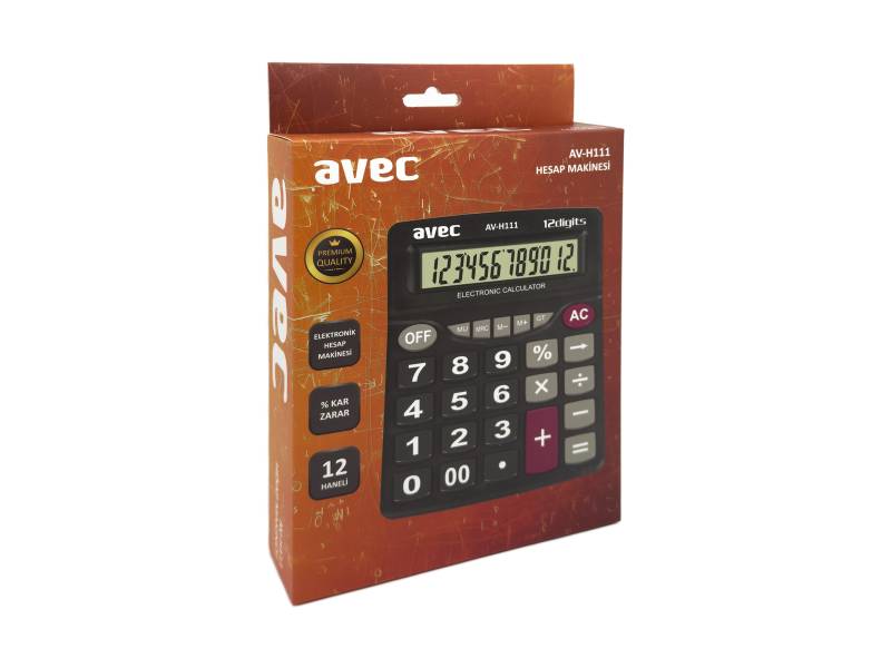 AVEC AV-H111 HESAP MAKİNESİ AVEC AV-H111 HESAP MAKİNESİ