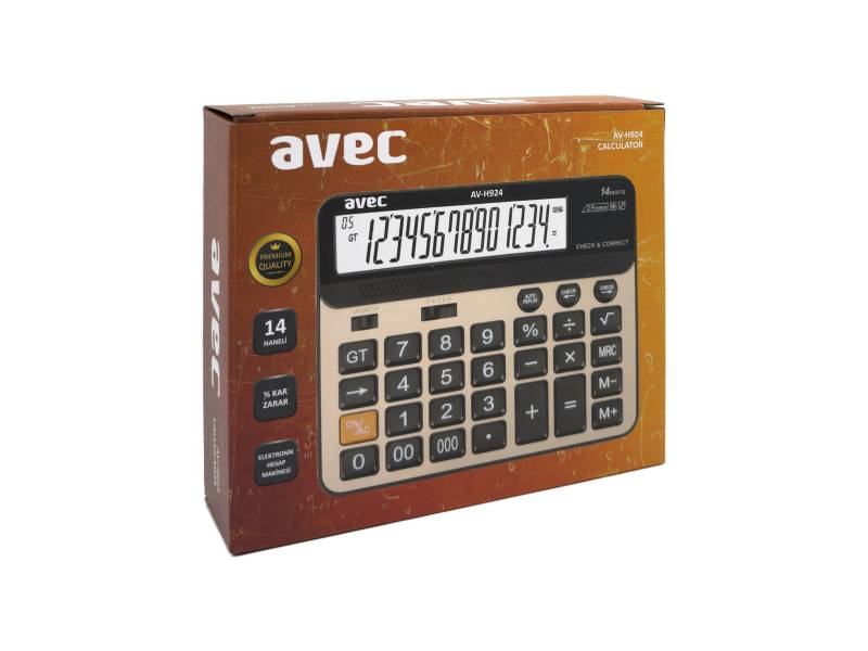 AVEC AV-H924 HESAP MAKİNESİ AVEC AV-H924 HESAP MAKİNESİ
