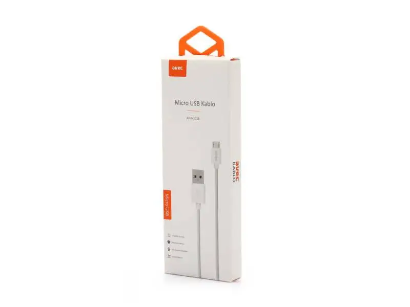 AVEC AV-W101B USB-MICRO USB 1M KABLO AVEC AV-W101B USB-MICRO USB 1M KABLO