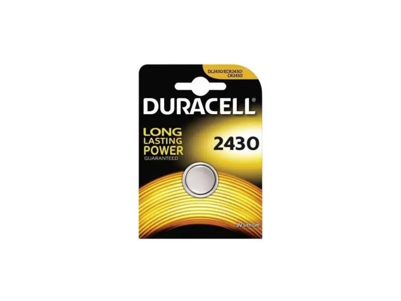 Duracell Cr 2430 Lithium 3V Pil 1'li Duracell Cr 2430 Lithium 3V Pil 1'li