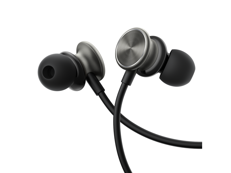 JOYROOM JR-EW03 IN-EAR METAL WIRED EARBUDS-DARK GRAY JOYROOM JR-EW03 IN-EAR METAL WIRED EARBUDS-DARK GRAY