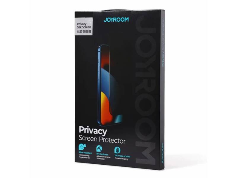 JOYROOM JR-P04 TEMPERED GLASS IP14 PROMAX PRIVACY JOYROOM JR-P04 TEMPERED GLASS IP14 PROMAX PRIVACY