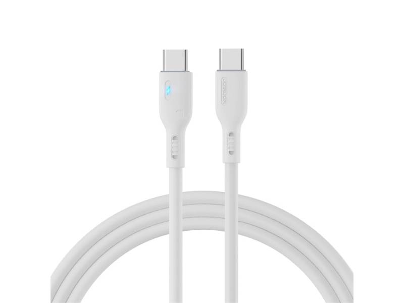 JOYROOM S-CC100A13 100W TYPE C-TYPE C 1.2M-WHITE