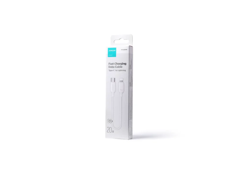 JOYROOM S-CL020A9 20W TYPE C-LIGHTNING 0.25M-WHITE JOYROOM S-CL020A9 20W TYPE C-LIGHTNING 0.25M-WHITE