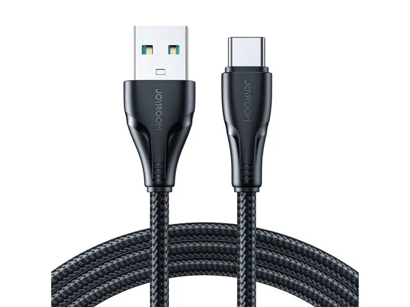 JOYROOM S-UC027A11 3A USB A-TYPE C 1.2M-BLACK JOYROOM S-UC027A11 3A USB A-TYPE C 1.2M-BLACK