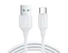 JOYROOM S-UC027A9 3A USB A-TYPE C 2M-WHITE JOYROOM S-UC027A9 3A USB A-TYPE C 2M-WHITE