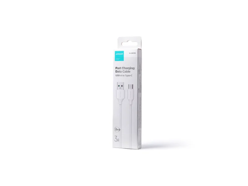 JOYROOM S-UC027A9 3A USB A-TYPE C 2M-WHITE JOYROOM S-UC027A9 3A USB A-TYPE C 2M-WHITE