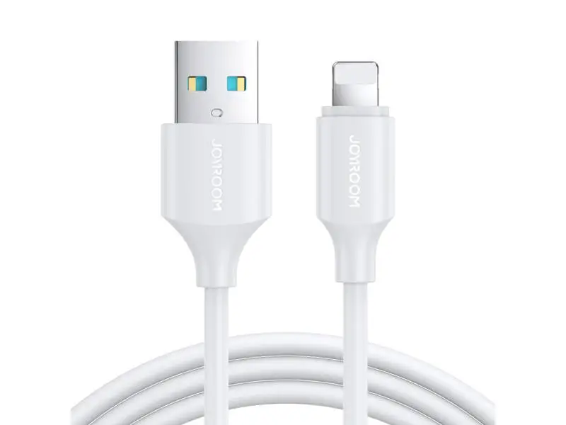 JOYROOM S-UL012A9 2.4A USB A-LIGHTNING 1M-WHITE JOYROOM S-UL012A9 2.4A USB A-LIGHTNING 1M-WHITE
