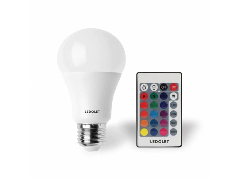 LEDOLET RGB 9W AMPUL KUMANDALI