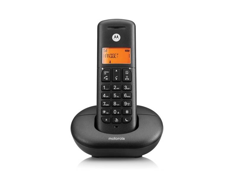 MOTOROLA E201 TELSİZ TELEFON SİYAH