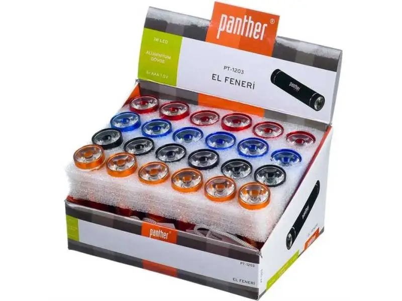 Panther PT-1203 1W LEDLİ El Feneri Panther PT-1203 1W LEDLİ El Feneri
