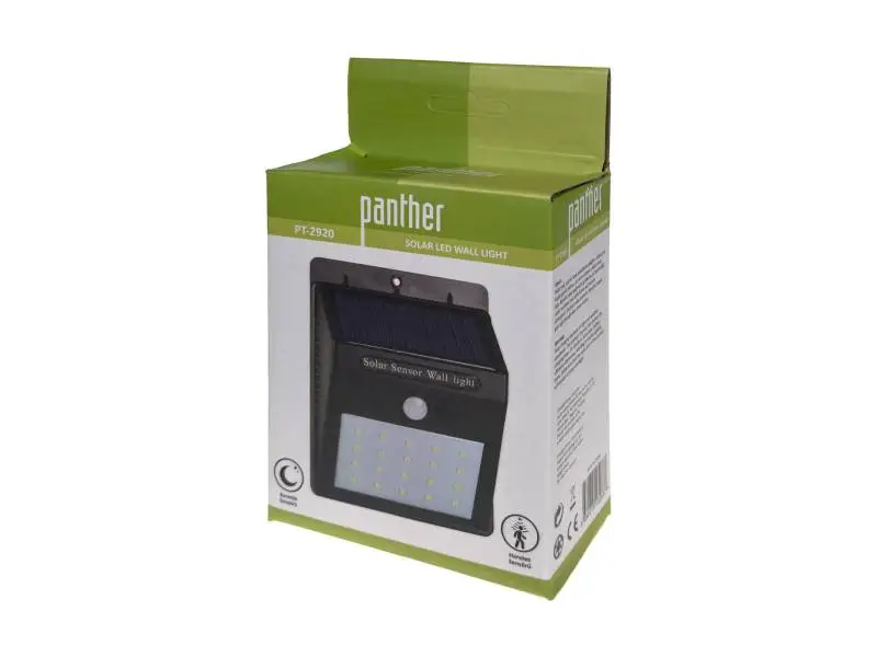 PANTHER PT-2920 SOLAR LED DUVAR LAMBASI PANTHER PT-2920 SOLAR LED DUVAR LAMBASI