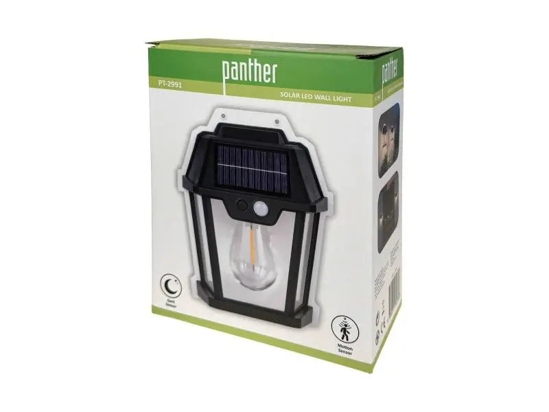 PANTHER PT-2991 SOLAR LED DUVAR LAMBASI PANTHER PT-2991 SOLAR LED DUVAR LAMBASI