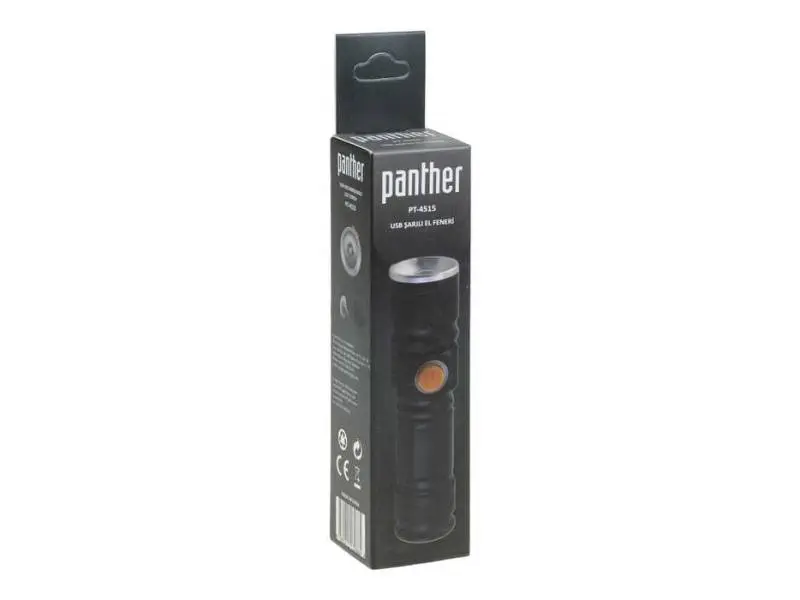 PANTHER PT-4515 ŞARJLI EL FENERİ PANTHER PT-4515 ŞARJLI EL FENERİ