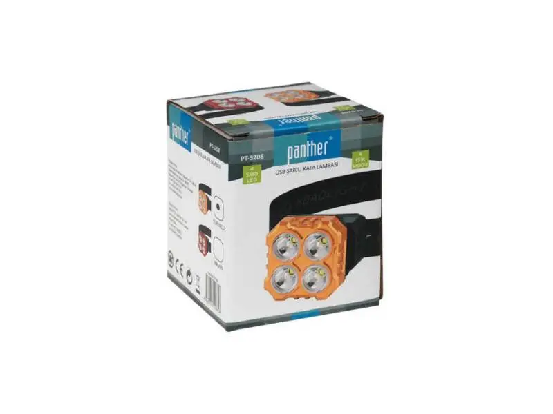 PANTHER PT-5208 USB ŞARJLI KAFA LAMBASI PANTHER PT-5208 USB ŞARJLI KAFA LAMBASI