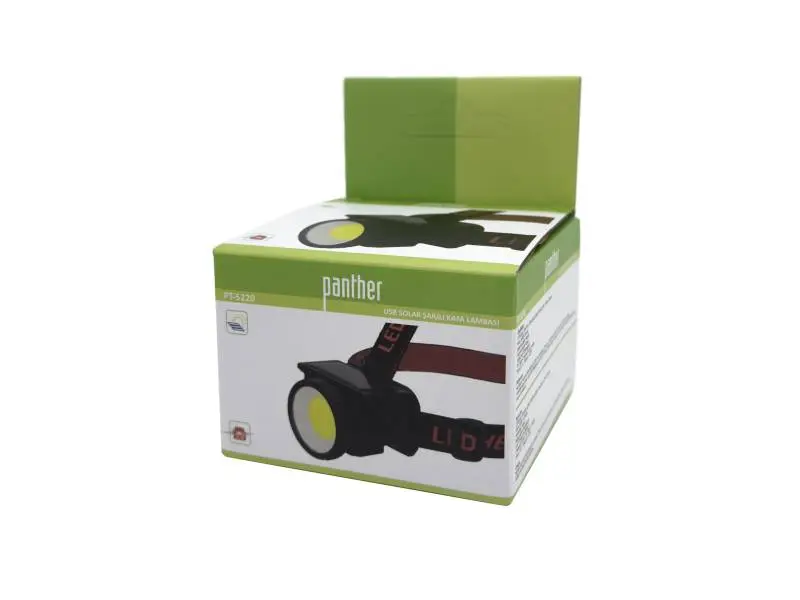 PANTHER PT-5220 USB SOLAR ŞARJLI KAFA LAMBASI PANTHER PT-5220 USB SOLAR ŞARJLI KAFA LAMBASI