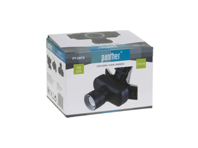 PANTHER PT-5873 ŞARJLI KAFA LAMBASI PANTHER PT-5873 ŞARJLI KAFA LAMBASI