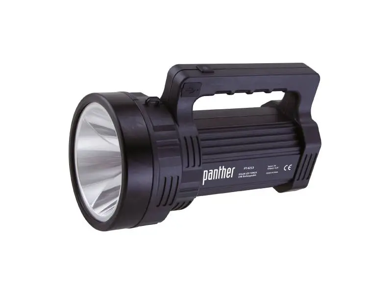 PANTHER PT-6213 USB ŞARJLI SOLAR EL FENERİ PANTHER PT-6213 USB ŞARJLI SOLAR EL FENERİ