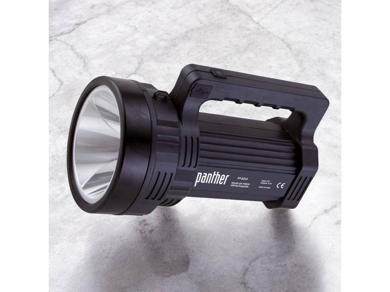 PANTHER PT-6213 USB ŞARJLI SOLAR EL FENERİ PANTHER PT-6213 USB ŞARJLI SOLAR EL FENERİ