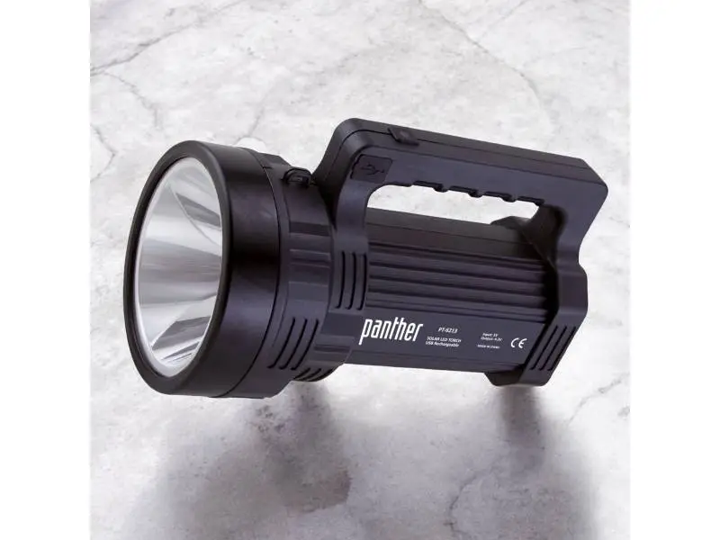 PANTHER PT-6213 USB ŞARJLI SOLAR EL FENERİ PANTHER PT-6213 USB ŞARJLI SOLAR EL FENERİ