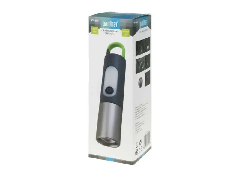 PANTHER PT-839 USB ŞARJLI EL FENERİ PANTHER PT-839 USB ŞARJLI EL FENERİ