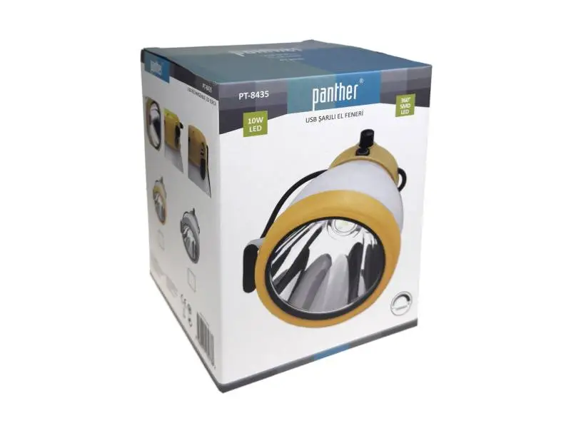 PANTHER PT-8435 USB ŞARJLI EL FENERİ PANTHER PT-8435 USB ŞARJLI EL FENERİ