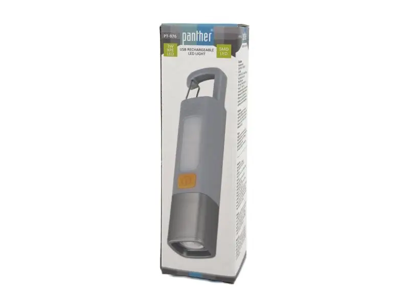 PANTHER PT-976 USB ŞARJLI EL FENERİ PANTHER PT-976 USB ŞARJLI EL FENERİ