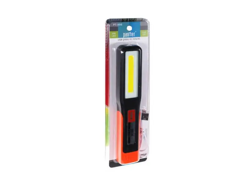 PANTHER PT-998 XPE LED USB ŞARJLI EL FENERİ PANTHER PT-998 XPE LED USB ŞARJLI EL FENERİ