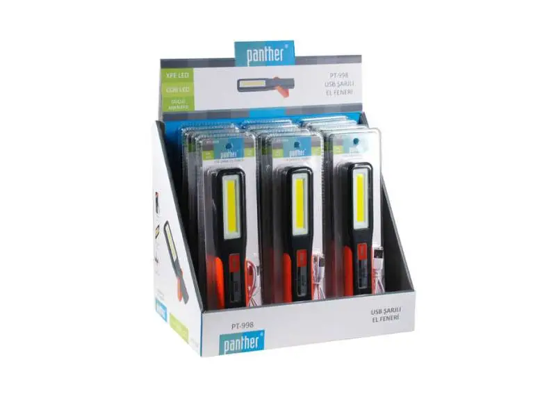 PANTHER PT-998 XPE LED USB ŞARJLI EL FENERİ PANTHER PT-998 XPE LED USB ŞARJLI EL FENERİ