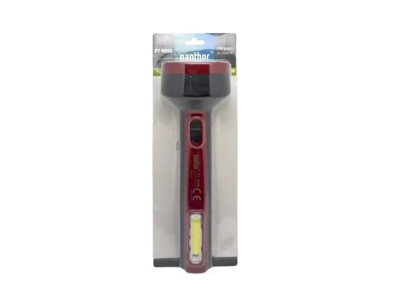 PANTHER PT-9995 USB ŞARJLI EL FENERİ PANTHER PT-9995 USB ŞARJLI EL FENERİ