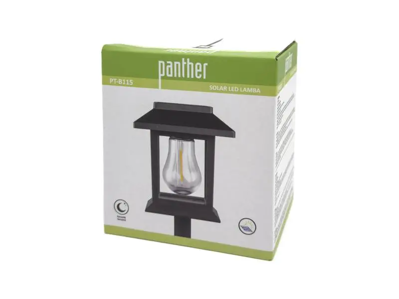 PANTHER PT-B115 SOLAR LED BAHÇE LAMBASI PANTHER PT-B115 SOLAR LED BAHÇE LAMBASI