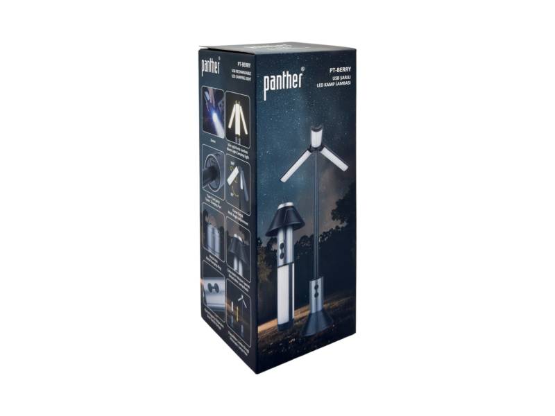 PANTHER PT-BERRY USB ŞARJLI KAMP LAMBASI PANTHER PT-BERRY USB ŞARJLI KAMP LAMBASI