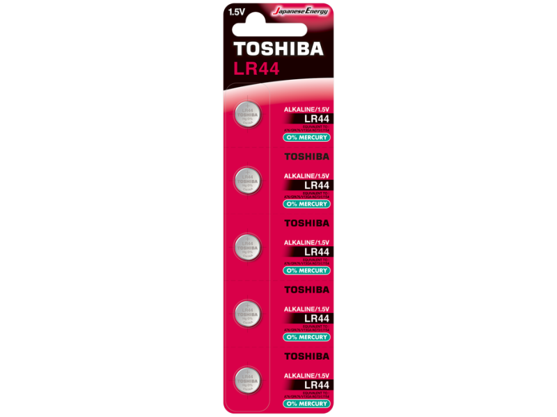 TOSHIBA LR44 ALKALİN PİL 5Lİ