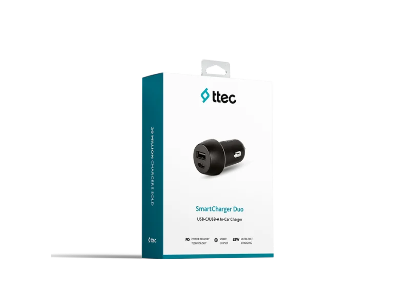 TTEC 2CKS24S 32W DUO HIZLI ARAÇ ŞARJ CİHAZI TTEC 2CKS24S 32W DUO HIZLI ARAÇ ŞARJ CİHAZI