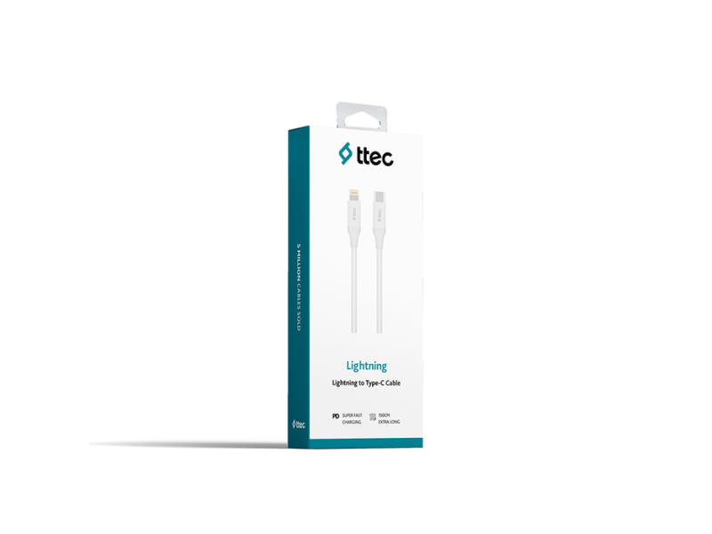 TTEC 2DK40B LIGHTNING TO TYPE-C ŞARJ KABLOSU