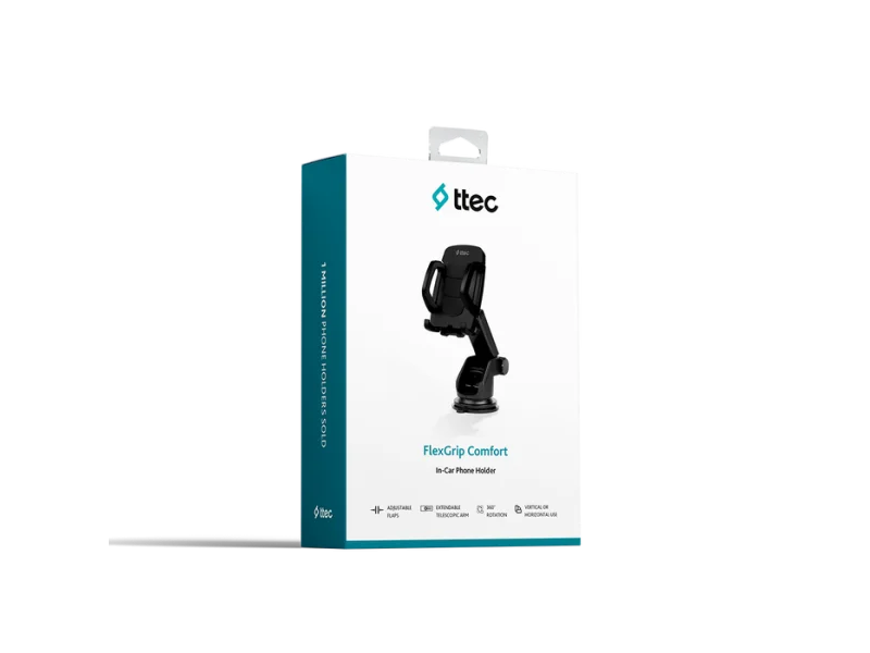 TTEC 2TT24 FLEXGRIP COMFORT ARAÇİÇİ TELEFON TUTUCU TTEC 2TT24 FLEXGRIP COMFORT ARAÇİÇİ TELEFON TUTUCU